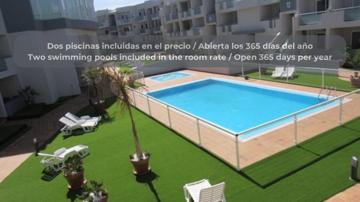 Fresh Lemonade Con Piscina, Ac, Doble Terraza, Cocina Completa Y Parking Apartment Corralejo Exterior photo